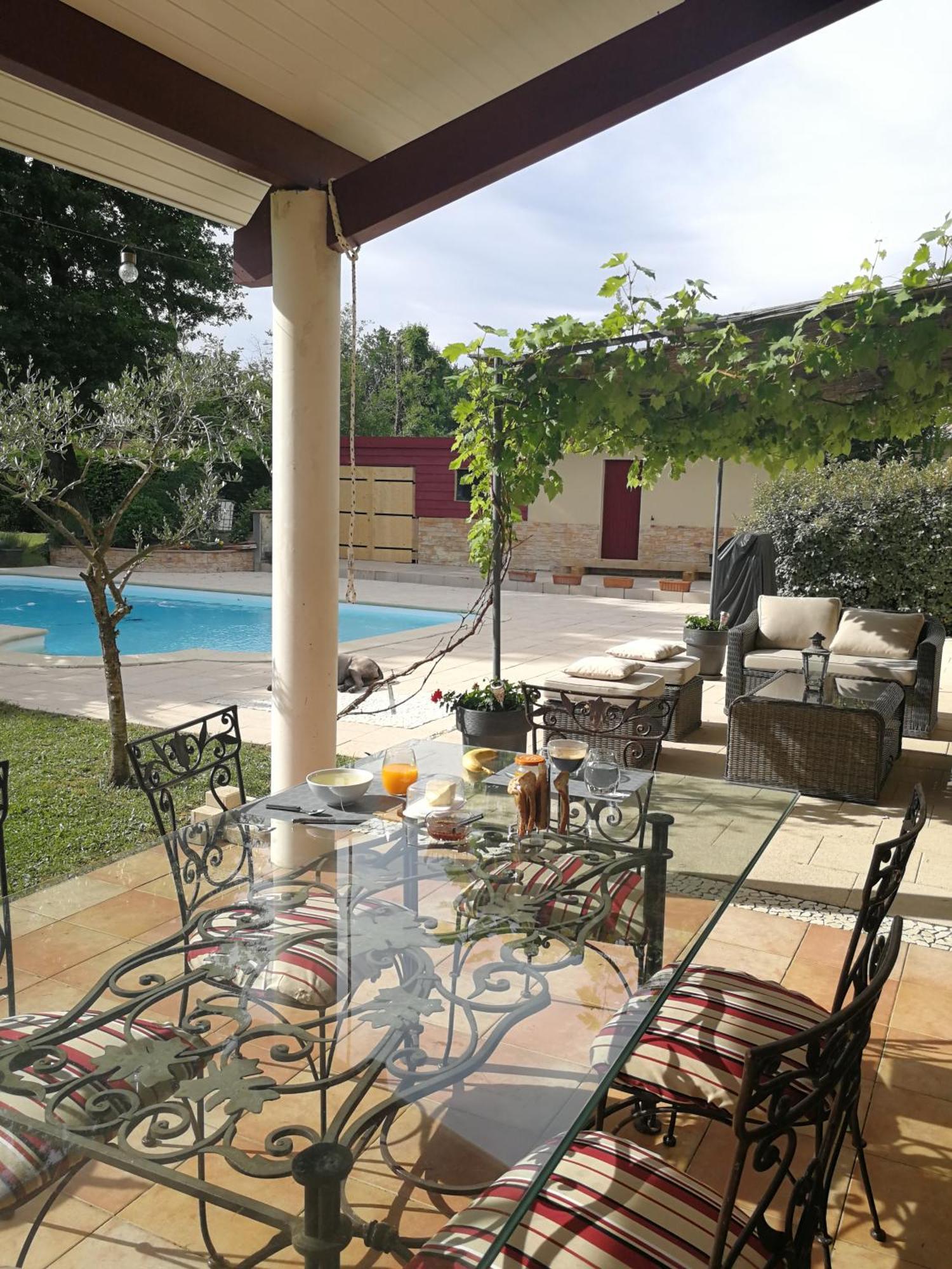 Bed and Breakfast Au Doux Repos Lucbardez-et-Bargues Экстерьер фото